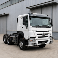 Camion tracteur HOWO 371 d'occasion fiable de haute qualité, 10 roues, Euro 2, 6x4, 371 CV, moteur principal, à vendre en Chine