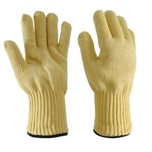 Competitive Anti-Fire Flame Retardant Cut-Resistant Pure <b>Aramid</b> <b>Fiber</b> Work Safety Gloves - Product Image 2