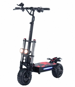 Boyueda Scooter Todoterreno de 11 Pulgadas, Largo Alcance (63-75 Millas), Económico, para Adultos, Alta Velocidad, Neumáticos Anchos, Modelo S3-11, Larga Duración - Product Image 1