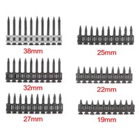 22mm 가스총용 네일 가스 네일즈 불릿 포인트 블랙