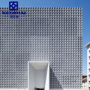 Paneles de <span class=keywords><strong>Fachada</strong></span> de Metal para Exteriores, Revestimiento de Aluminio de Diseño Moderno para Decoración de Edificios, Fachadas de Hoteles - Product Image 4