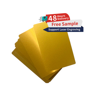 Di alta qualità all'ingrosso Standard di alluminio anodizzato Standard di alta qualità in metallo vuoto Stock 0.2mm 0.8mm incisione Laser - Product Image 2
