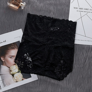 Pantaloni in <span class=keywords><strong>Pizzo</strong></span> a <span class=keywords><strong>Vita</strong></span> <span class=keywords><strong>Alta</strong></span> Personalizzati Plus Size con Definizione Sexy della <span class=keywords><strong>Vita</strong></span> e Effetto Push-Up per Donne - Product Image 2