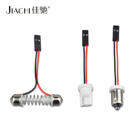 JiaChi Factory 12v SMD Led pour adaptateurs de voiture Ampoules T10 Festoon W5w BA9S Lumière LED 5630Chip 12PCS 18PCS 24PCS Auto Panel Dome Lamp