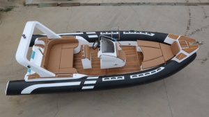 Bote Inflable de 7.6m, Bote de Lujo con Casco Semirrígido 760, Botes Inflables Económicos - Product Image 2