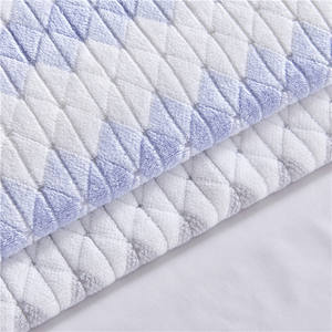 DONGFANG — tissu molletonné jacquard 100 <span class=keywords><strong>polyester</strong></span>, nouvelle collection, super doux, en flanelle, avec fil torsadé - Product Image 1