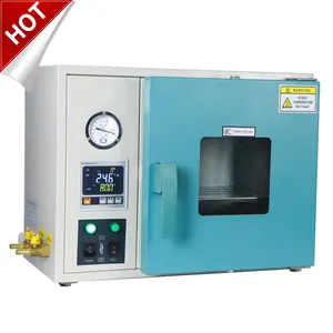 Lab Scale Vacuum Drying Oven with Inert Gas Connection and Mirror Internal Surface