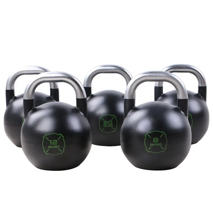 Gratis Gewichten Okpro Fitness Custom Gym Gewicht Stalen Concurrentie Kettlebell