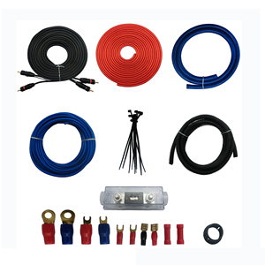 Chuyên Nghiệp <span class=keywords><strong>8</strong></span> Đo Amp Hệ Thống Dây Điện <span class=keywords><strong>Kit</strong></span> 4/<span class=keywords><strong>8</strong></span>/10awg Âm Thanh Video Cable Đối Với Xe Loa Loa Loa Siêu Trầm Khuếch Đại Dây Âm Thanh Xe Hơi Cáp - Product Image 1