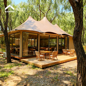 مشروع عطلات فاخر وعصري يحل محل الحاويات الفاخرة مسبقة الصنع ذات الهيكل الفولاذي بغرف فندقية وألواح ساندويتش - Product Image 1