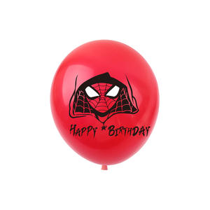 Superheld Spider Theme Bunte Papier ballons Geschenke Jungen Kinder geburtstage Weihnachten Ostern Baby Duschen <span class=keywords><strong>Party</strong></span> Dekoration Set - Product Image 5