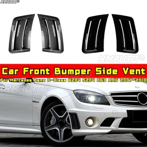 Kit carrosserie pour Mercedes Benz Classe C W204 S204 C63 AMG 2007-2010, pare-chocs avant, aérations latérales, couvercles de sortie d'air, accessoires de voiture - Product Image 1