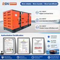 Chinesischer Hersteller Automatisch Startender Dieselgenerator 728kW 910kVA Geräuscharmes Notstromaggregat Dreiphasig Modell BSN-1000KVA 400V