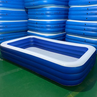 Piscine gonflable extérieure qui respecte l'environnement de PVC de norme de la CE pour la famille piscine hors sol piscine gonflable natation extérieure