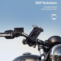 SUNNUO nouvelle compatibilité cyclisme tout-terrain Protection complète en caoutchouc téléphone Clip de verrouillage support pour téléphone portable