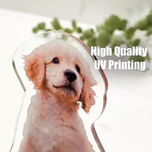 กรอบรูปอะคริลิคตกแต่งลายการ์ตูนสัตว์น่ารัก พิมพ์ UV สีสันสดใส สองด้าน ความหนาตามสั่ง - Product Image 2