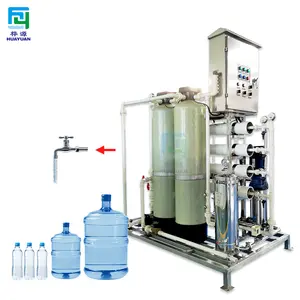 Máquina industrial 1000l/h da planta de desalinização do sistema RO da máquina de filtro da desalinização Osmose reversa