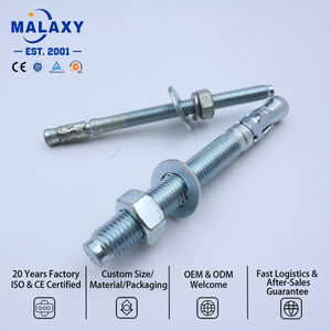 MALAXY Ancrage à coin M4 sur mesure, en acier inoxydable bleu, zingué et électrogalvanisé, selon <span class=keywords><strong>dessin</strong></span>, pour fixations de construction - Product Image 1