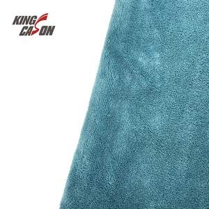 Kingcason Loại Khác Nhau Tái Chế 300gsm 100% Polyester Màu Rắn Bắc Cực <span class=keywords><strong>Fleece</strong></span> Vải Cho Đồ Ngủ - Product Image 6