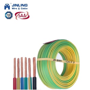 Hot bán BVR 1.5mm2 2.5mm2 bị mắc kẹt dây dẫn đồng dây 450 750V PVC cách điện cáp linh hoạt - Product Image 2