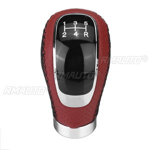 Poignée de levier de vitesses universelle 5/6 vitesses, levier de vitesses, manche en cuir PU, accessoires automobiles pour toutes les voitures manuelles - Product Image 3
