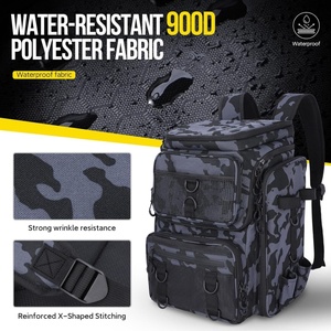 <span class=keywords><strong>Sac</strong></span> <span class=keywords><strong>à</strong></span> <span class=keywords><strong>dos</strong></span> de <span class=keywords><strong>pêche</strong></span> imperméable de grande capacité pour le stockage de leurres et d'équipements de <span class=keywords><strong>pêche</strong></span> - Product Image 4