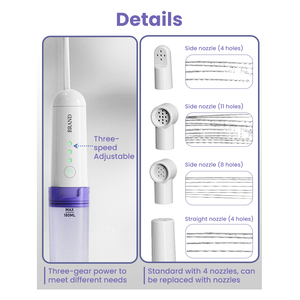 Personal Care Portable Electrical <strong>Bidet</strong> <strong>Sprayer</strong> With Three Nozzle for Toilet Disabled Pet and Baby Care Using - Product Image 4