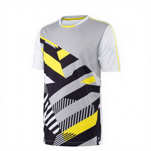 เสื้อฟุตบอลผู้ชาย XEEP รุ่นปรับแต่งได้ XC-SU-30 คุณภาพสูง ระบายอากาศได้ดี ผลิตจากโพลีเอสเตอร์ พิมพ์ลายด้วยความร้อน แห้งเร็ว สไตล์คลาสสิกสำหรับนักกีฬา - Product Image 1