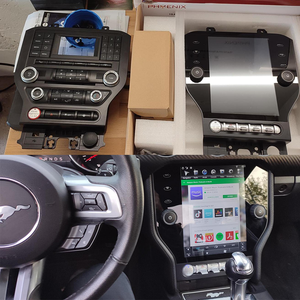Écran tactile Android Tesla Style 10.4 "Car Radio GPS Navigation pour Ford Mustang Shelby GT 2015-2022 - Product Image 3