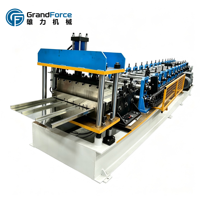 Machine de profilage à grande vitesse entièrement automatique pour rayonnages en acier galvanisé, avec moteur de coupe hydraulique de longueur et roulement