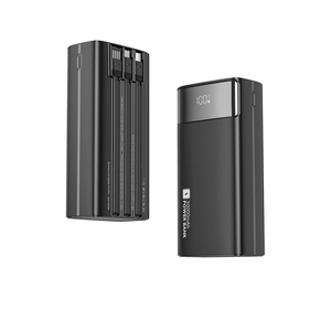 30000mah Power Bank PD22.5w Charge Rapide 4USB Type-C Sortie Chargeur Grande <span class=keywords><strong>Capacité</strong></span> Avec Câble Affichage Numérique <span class=keywords><strong>Batterie</strong></span> <span class=keywords><strong>Externe</strong></span> - Product Image 4