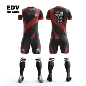 เสื้อฟุตบอลเด็กขายส่ง OEM ของแท้ รุ่นใหม่ ฤดูกาลใหม่ ผลิตจากโพลีเอสเตอร์ 100% ระบายอากาศได้ดี - Product Image 2