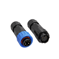 Connecteur Circulaire 10A M16 Autobloquant Étanche IP67 – Terminal d'Alimentation Assemblé pour Capteurs Industriels et Systèmes de Contrôle d'Automatisation