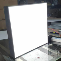 Plafonnier LED personnalisé à 9 grilles, éclairage de bureau, imprimé UV, tissu extensible imperméable, lampe suspendue rétroéclairée