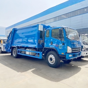 FAW 4x2 7m3 New Diesel Garbage Compression Truck Compressed Garbage Truck Factory Price - Product Image 2