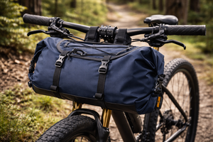 <span class=keywords><strong>Bolsa</strong></span> Impermeable para <span class=keywords><strong>Manillar</strong></span> de Bicicleta de Poliéster con Cierre de Cremallera, Diseño Ligero para Bicicleta de Turismo, <span class=keywords><strong>Bolsa</strong></span> de Lona Delantera OEM - Product Image 5