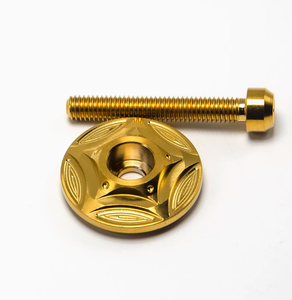 แฮนด์จับไทเทเนียมอัลลอย CNC สำหรับ NMAX/PCX/FOSA GM/<span class=keywords><strong>XMAX</strong></span> รุ่นพิเศษ พร้อมสกรูเกรด 5 ฝาครอบแฮนด์มอเตอร์ไซค์ - Product Image 2