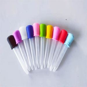 Goteros de Silicona de 5 ml, Gotero de Medicina Líquida Transparente con Punta de Bulbo para Niños, Molde para Caramelos - Product Image 5