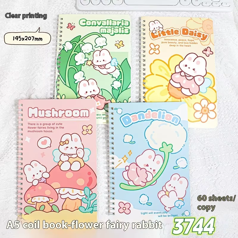 Hada de las flores, conejito, A5-60 fotos