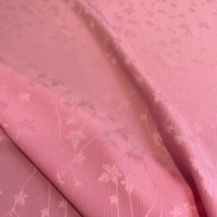 Willow Wrinkle Textured 100% Polyester 145g/m² 150cm mit floralem, erhöhtem, geprägtem Muster aus gewebtem Polyester-Jacquard-Stoff der Serie 12