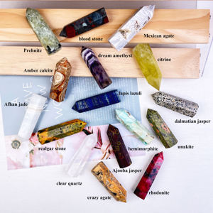 Torre de Cristal Pulido de 3 Pulgadas de Alta Calidad a Precio de Fábrica, Mezcla de Tipos, para Decoración o Regalos - Product Image 4