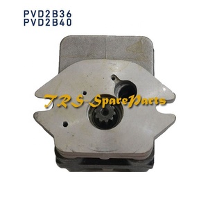 Pompe à engrenages pilote pour pelle <span class=keywords><strong>Yanmar</strong></span> <span class=keywords><strong>B25V</strong></span> VIO35-3 avec pompe principale PVD-2B-36 - Product Image 5