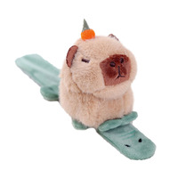Peluche Kapibala, poupée Capybara avec bracelet, rembourrage en coton PP, hauteur réglable 10 cm, à partir de 14 ans, cadeau pour enfants