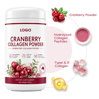 Collagène hydrolysé de type I et III à la vitamine C, poudre cosmétique, complément alimentaire, soutient la peau, les cheveux et les ongles des femmes