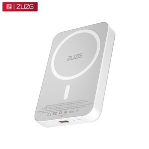 Портативный внешний аккумулятор ZUZG 5000 мАч с быстрой зарядкой PD20W, литий-полимерный, мини, с беспроводной магнитной зарядкой 15 Вт, для использования на улице - Product Image 1