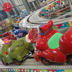 Trenino in pista da corsa gratuito per bambini in treno Mini navetta in auto con treni elettrici del parco divertimenti - Product Image 3