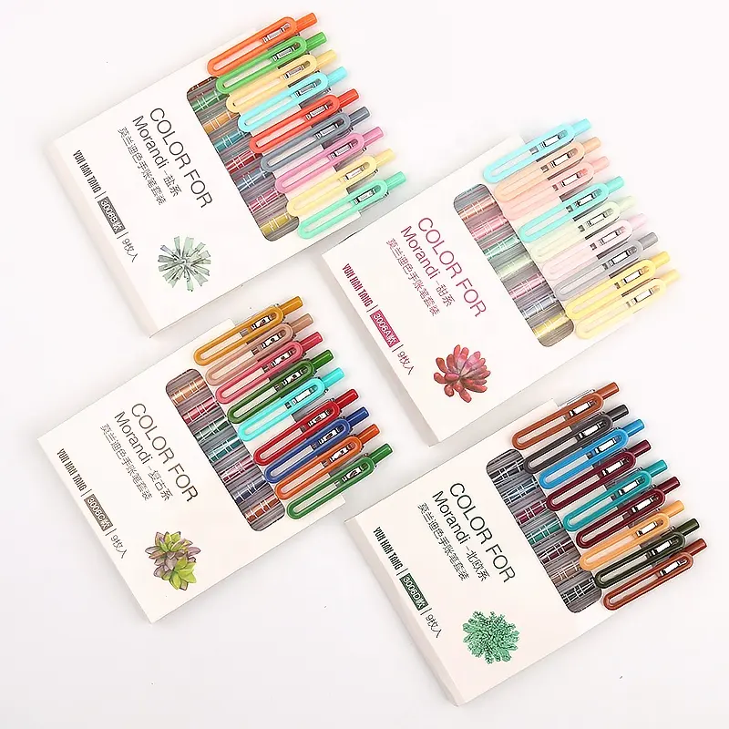 Nieuwe Custom Briefpapier Schoolbenodigdheden Sarasa Clip Aangepaste Gel Pen Packs Sarasa Pen