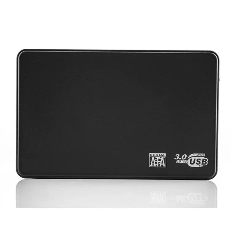 공장 도매 플라스틱 2.5 SATA USB 3.0 하드 디스크 인클로저 HDD/SSD 어댑터 케이스 도구 무료 하드 드라이브 인클로저