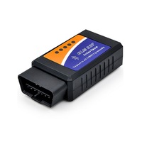 OBD2 V1.5 Mini ELM327 PIC18F25K80 detector de fallas de coche OBD negro Elm327 escáner herramienta de diagnóstico