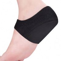 Coussin de talon en gel Soulagement de la douleur pour la fasciite plantaire Chaussette portée dans les chaussures Talon fin Éperon du pied Soins de la peau Protecteurs de talon
